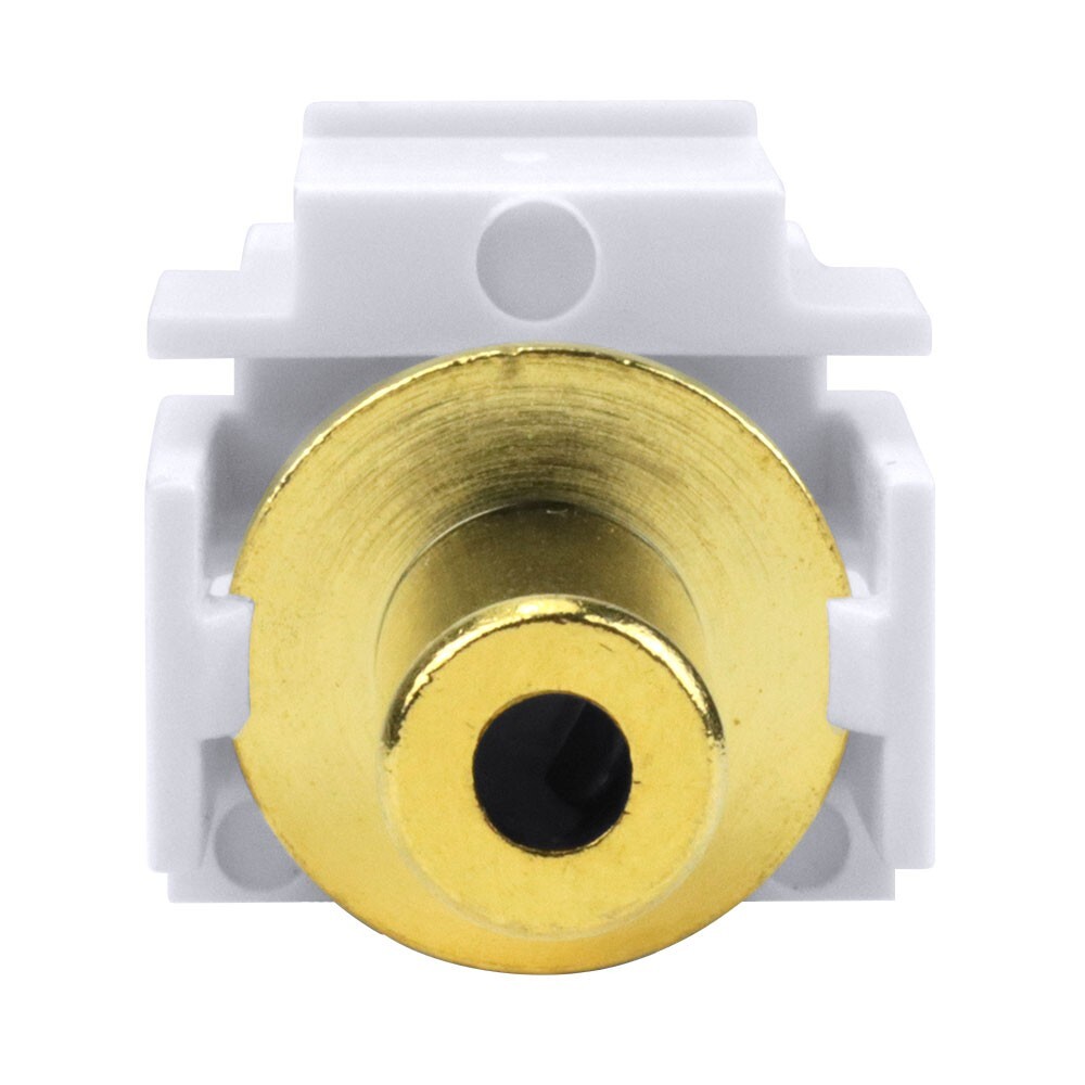 Construct Pro 3.5mm Stereo Insert Cable Connector (White)