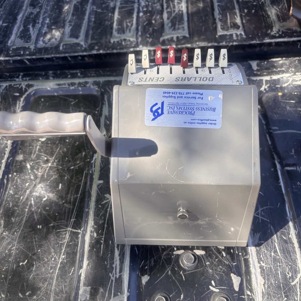 Paymaster 9000-8 Money Order Check Writer Machine