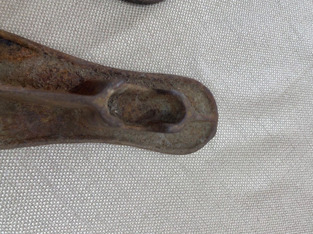 Malleable Cast Iron Cobbler Anvil Shoe Forms pair see pics