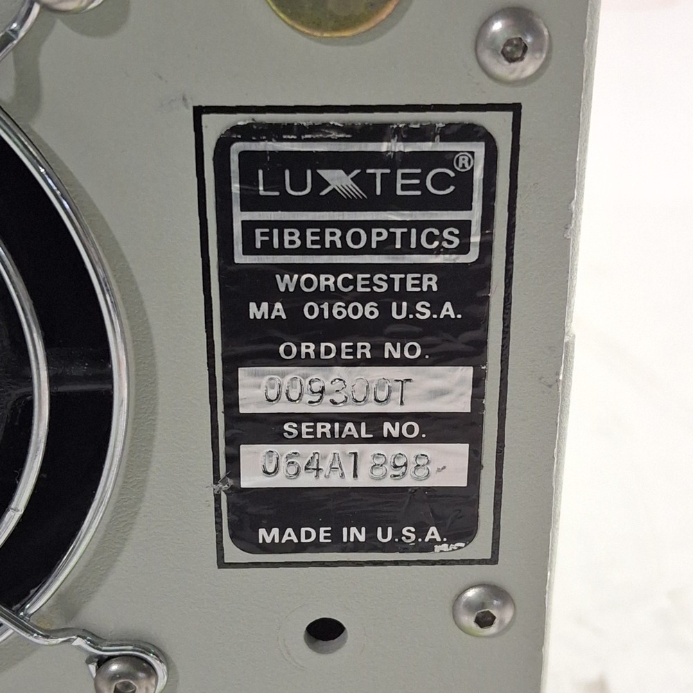 Luxtec 9300 Xenon Series 9000 Light Source