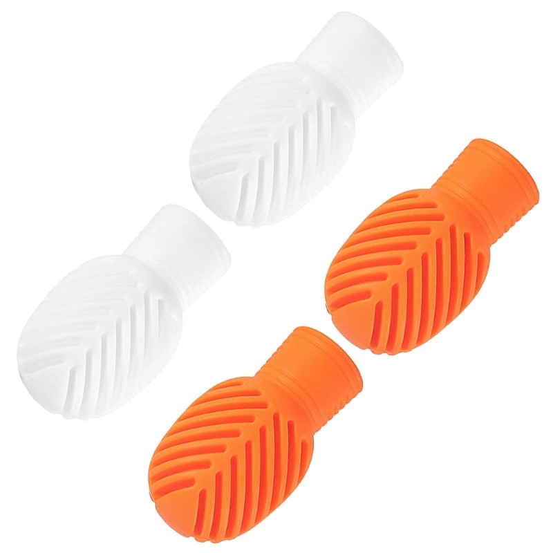 4Pcs Drumstick Dampeners Silicone Drumstick Tip Practice Percussion Tip