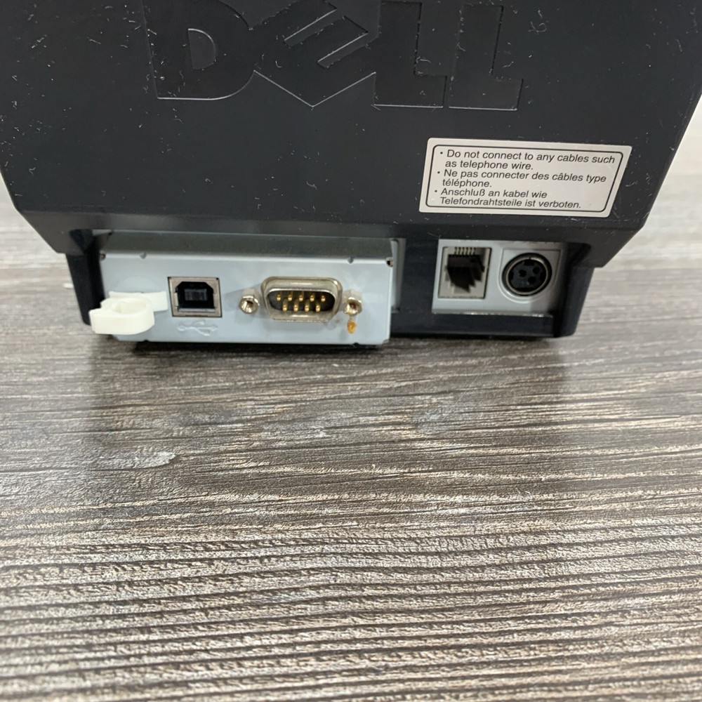Dell T200 POS Printer Thermal Receipt USB - UNTESTED * No Power Cable