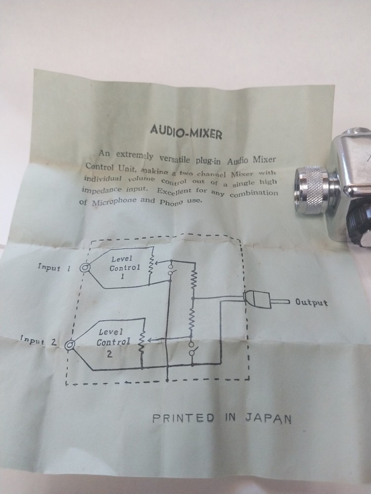 🔵 Vintage Argonne AR-389 Audio Mixer