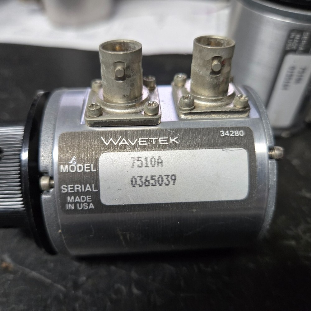 WAVETEK Model 7510A - 75 Ohm Step Attenuator - 0-10 dB - 1 dB Per Step TESTED!!