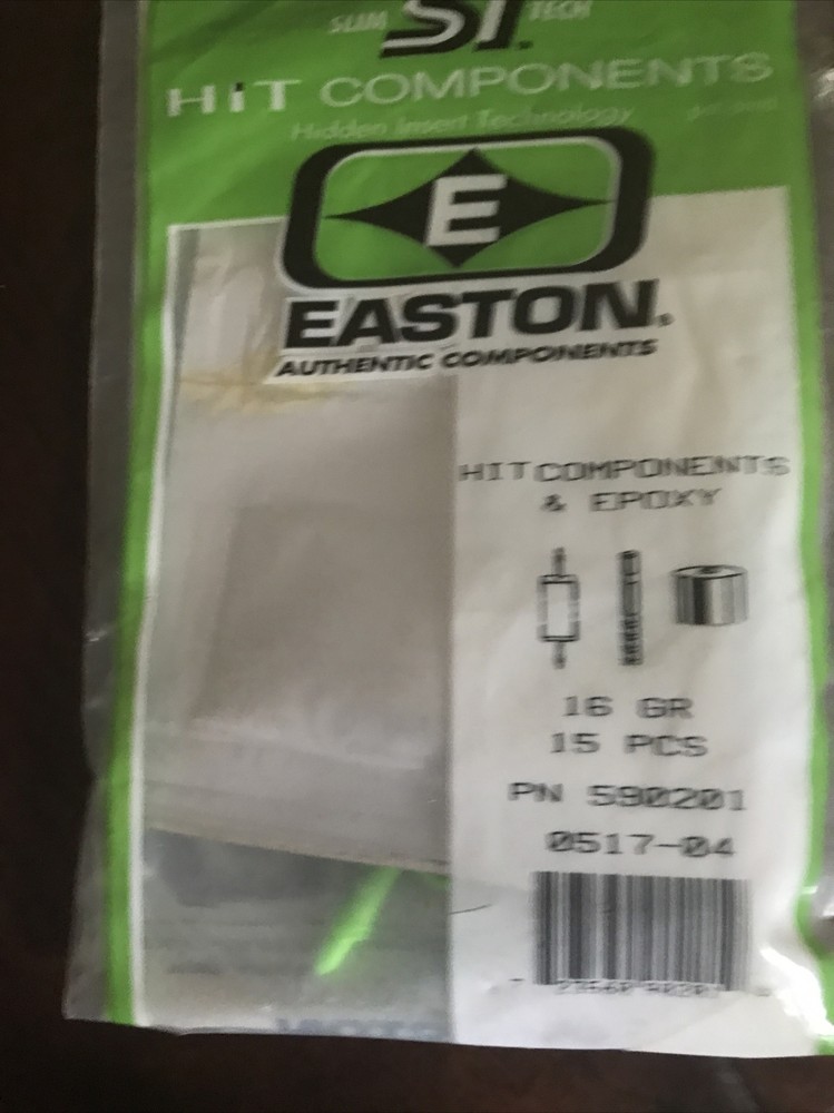 ST Hit Components Easton Authentic Components HIT Components Epoxy 16 GR 15 PCS