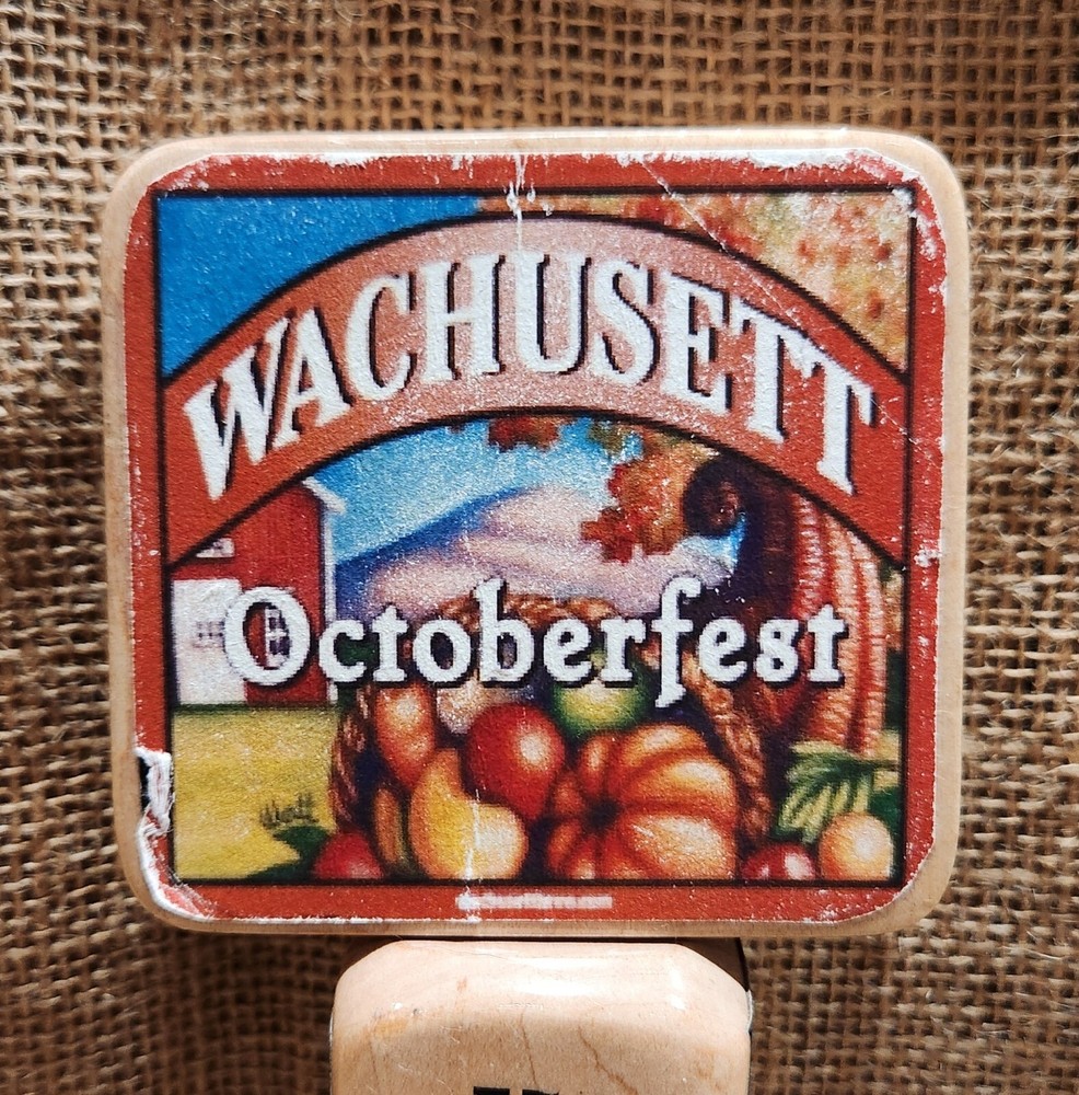 WACHUSETT OCTOBERFEST BAR TAP HANDLE