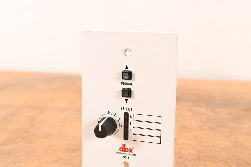 dbx ZC-8 Wall-Mounted Zone Controller CG01SP6