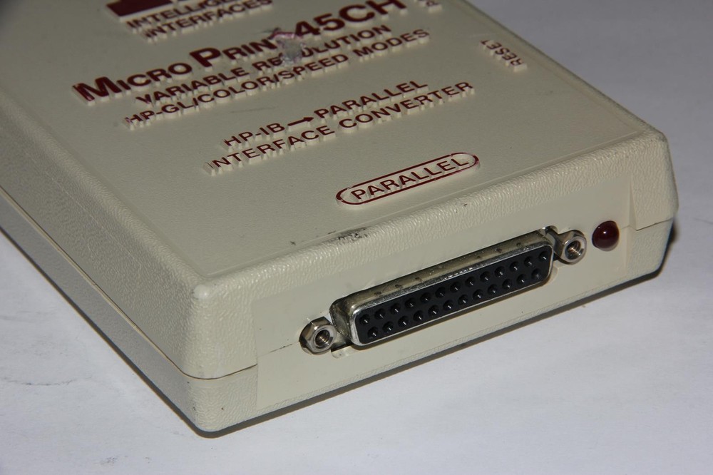 HP-IB to Parallel Interface Converter by Intelligent Interfaces Microprint 45CH