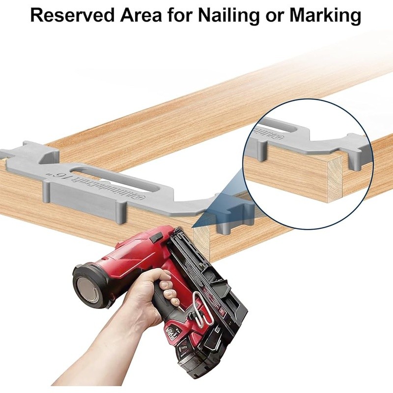 16 Inch Framing Stud Layout Tool Precision Construction Jig Durable Easy to Use
