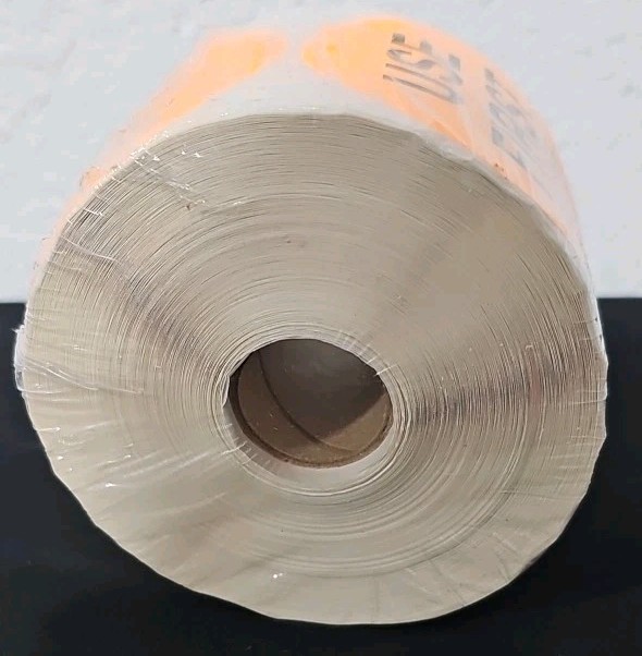 Use First Orange Labels 3 In Diameter. G6