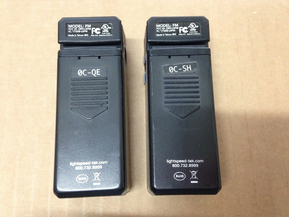 2 LightSpeed FlexMike Microphone FM