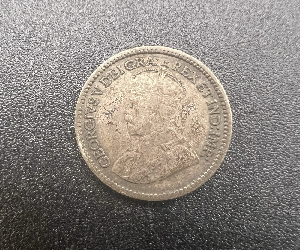 1912 Canada 5 Cents Silver