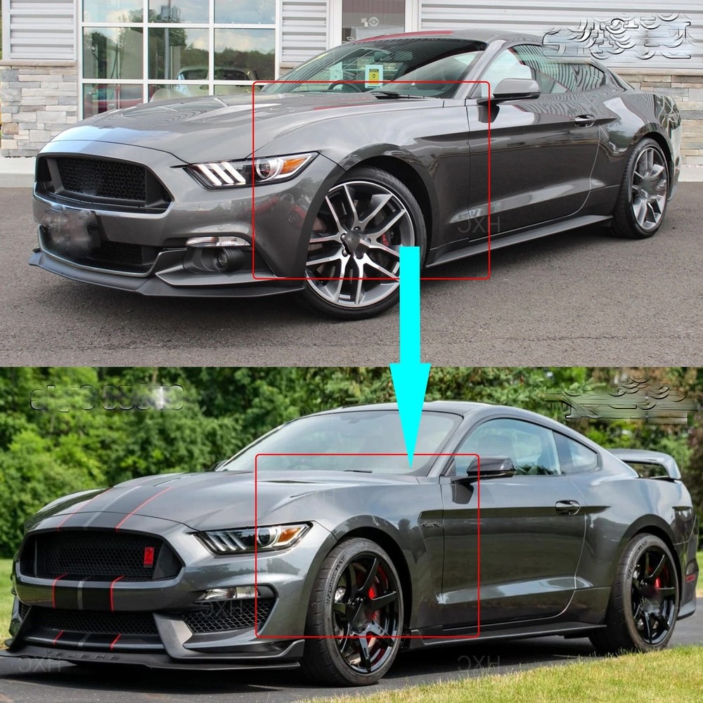 Fender Fits Ford Mustang GT350 Style 2015-2017 Front Left Driver Side Conversion
