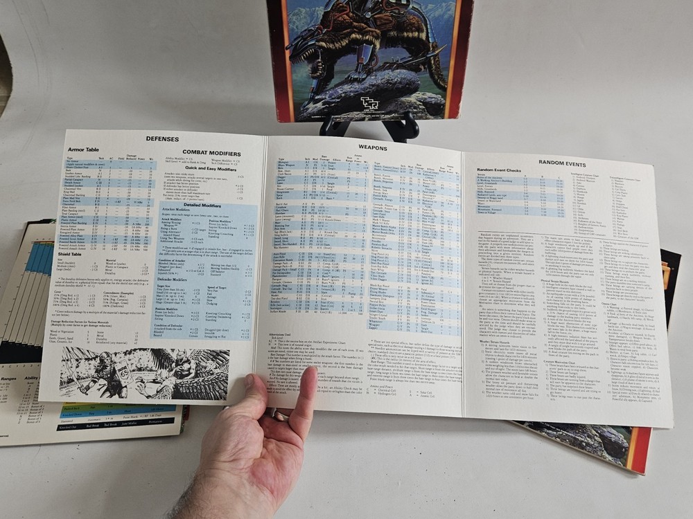 Gamma World RPG 3rd Edition Box Set 3e With Paperwork