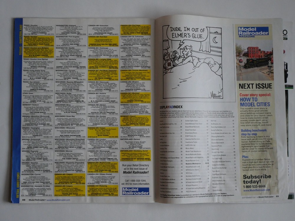 Model Railroader - September 2011 - Learn how this layout grew