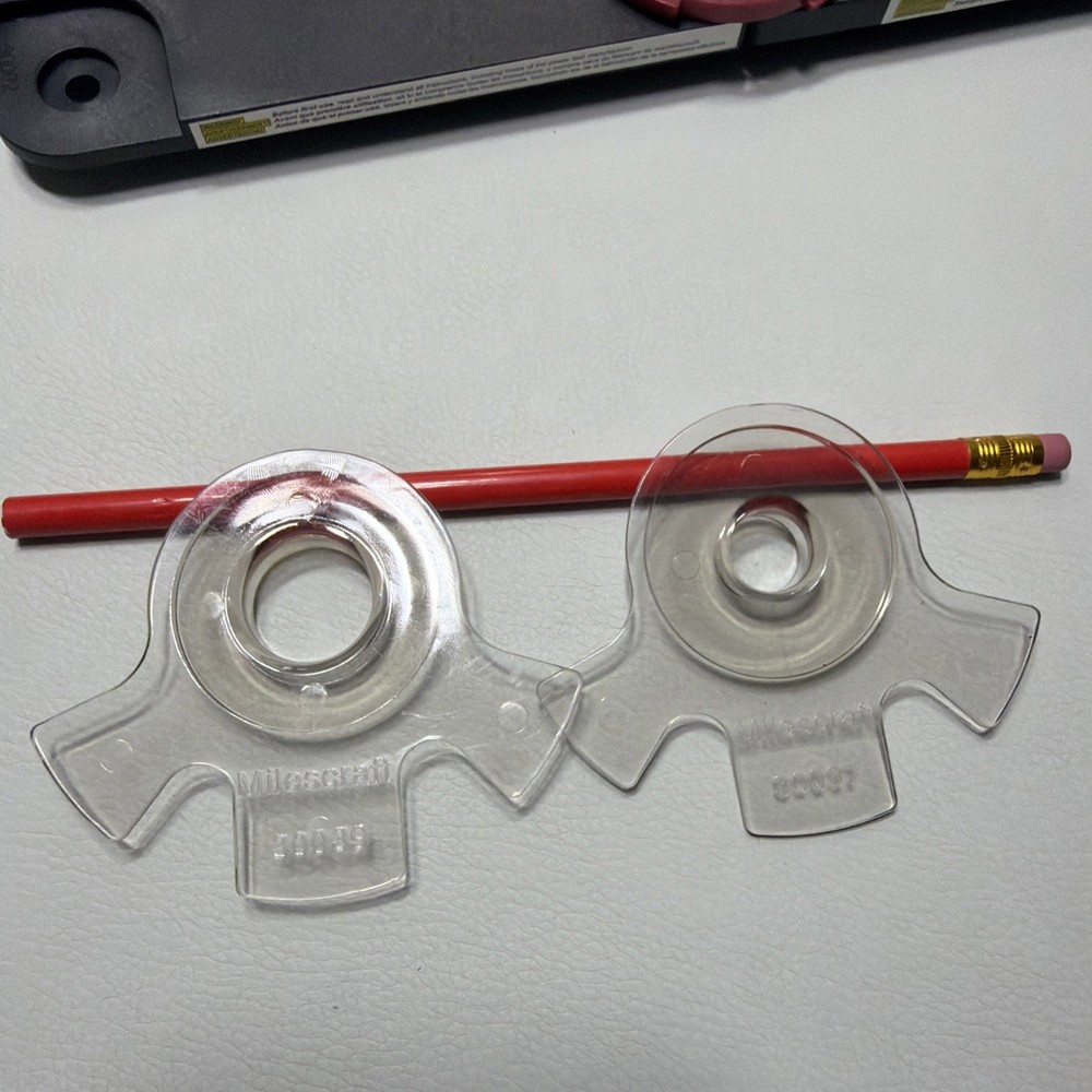 Milescraft SpiroCrafter TurnLock 1204 Create Patterns Stencils Wood Plastic