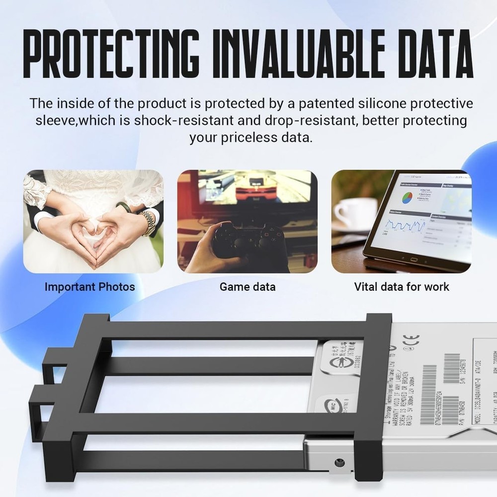 Durable 320GB External Storage for Laptops, PCs & Gaming - USB 3.0 Ready