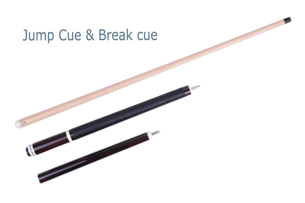 Monzo Heavy 3-Piece Jump Break Cue Phenolic Tip 28oz