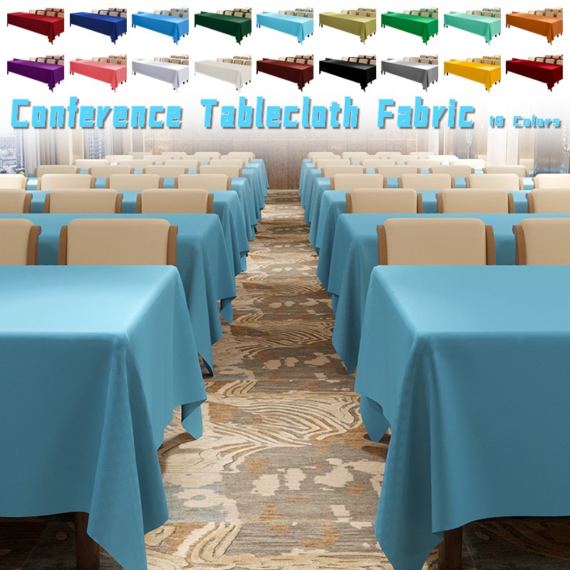 Luxury Hotel Use Rectangular Hotel Conference Table Cloth Office Exhibition NEW