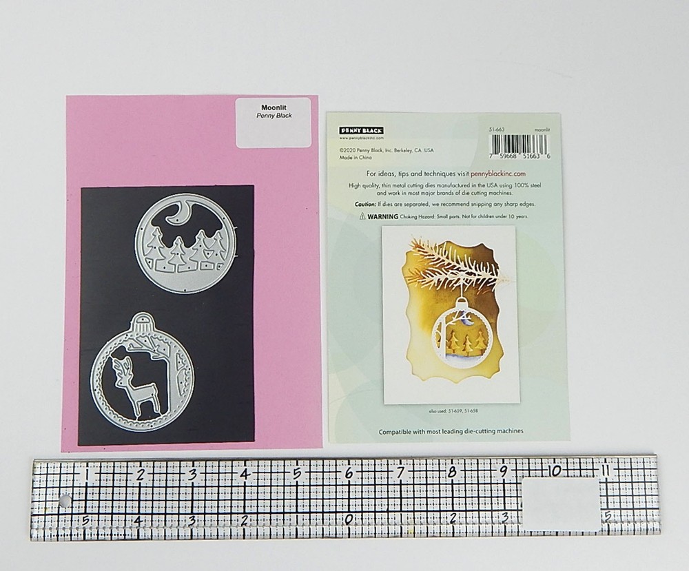 CRAFTERS! Penny Black MOONLIT Die Set