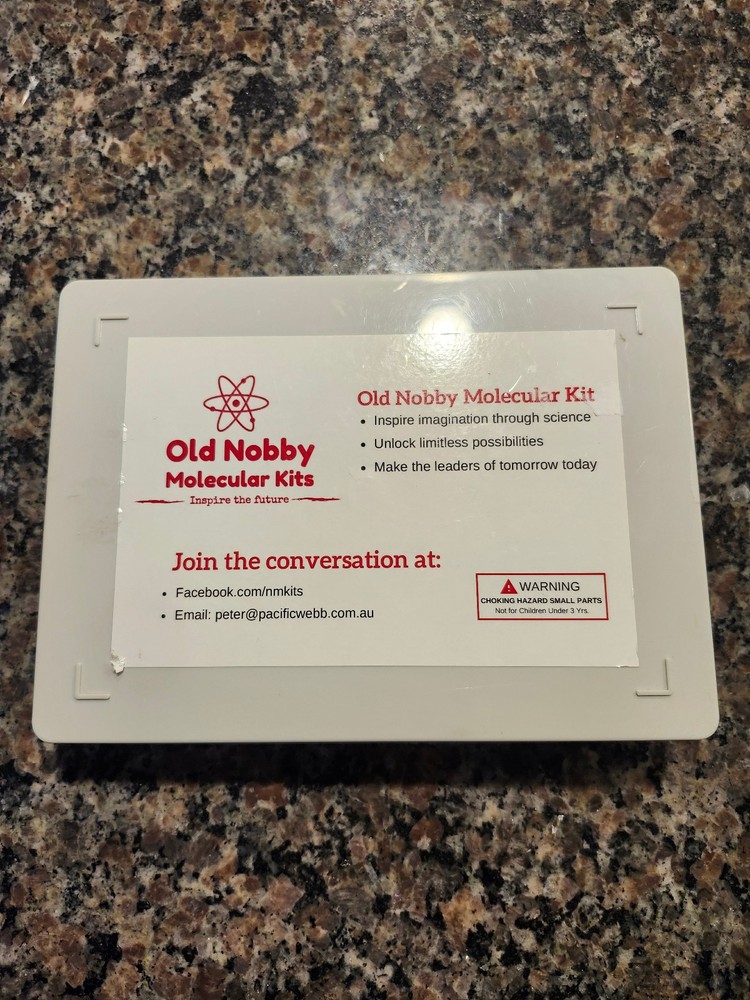 Model Kit Organic Chemistry Old Nobby Molecular Education Kit & Learning Guide