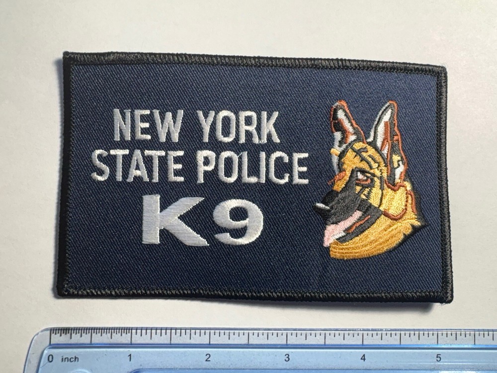 New York State Police K9 Unit Patch