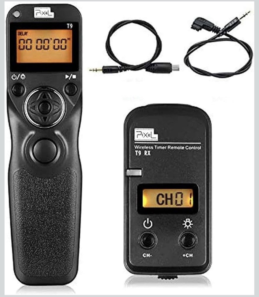 Pixel T9 Wireless Timer Remote Control Shutter Release TW-283 Upgraded Version