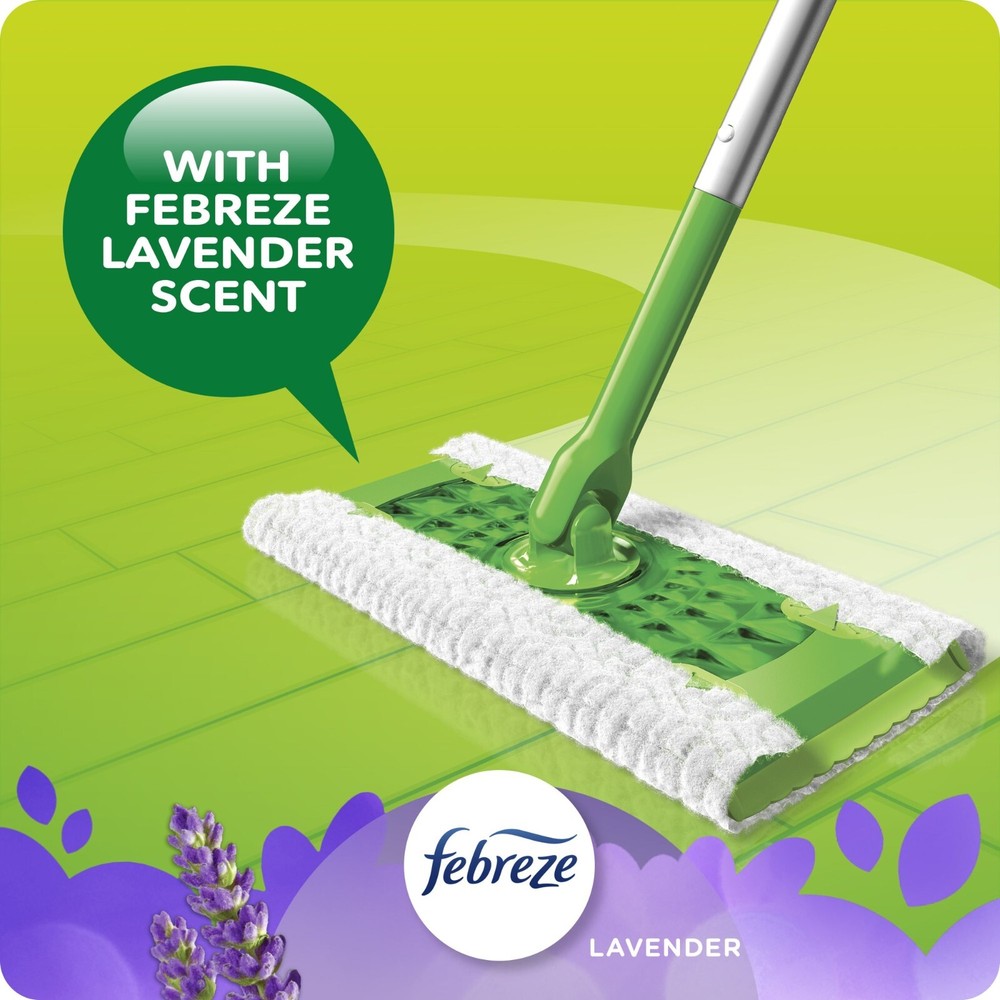 Swiffer Sweeper Dry Pad Refills, , Multi Surface, Lavender Scent, 32 Count