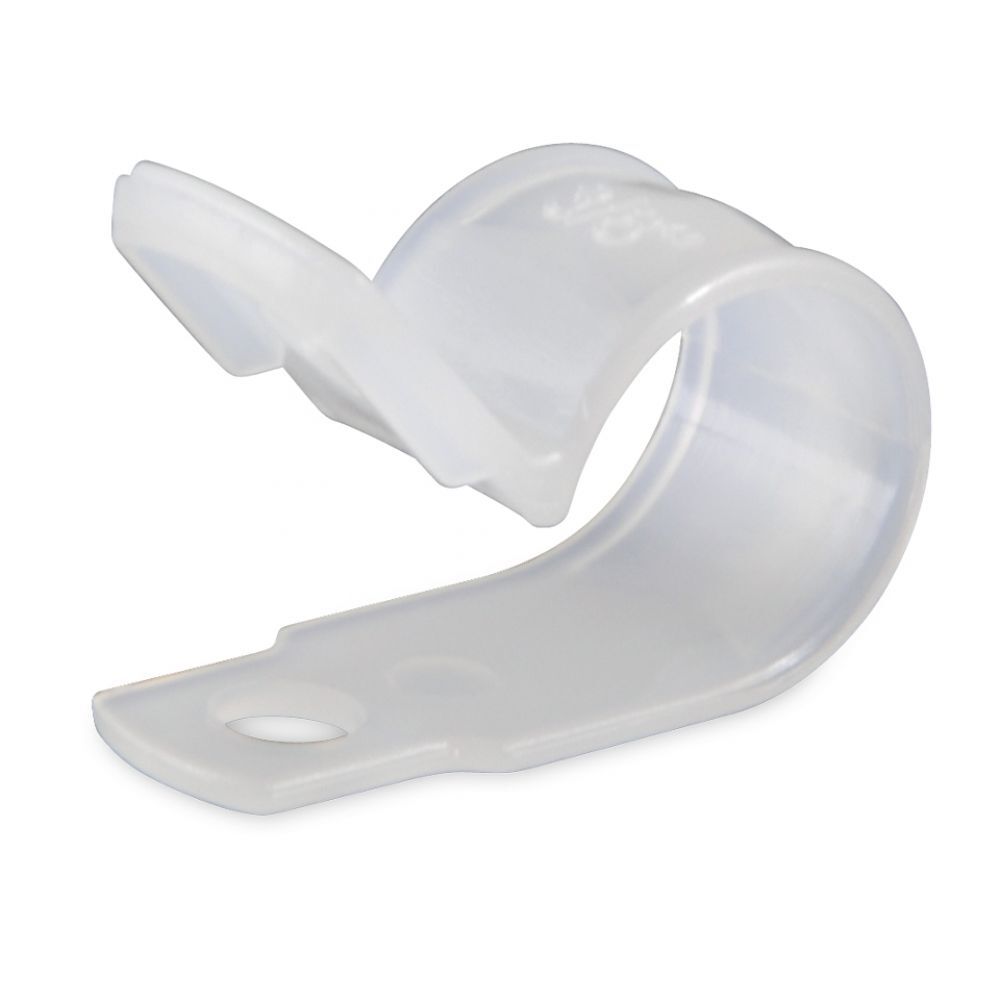 Ancor 401752 Nylon Cushion Clamp, Natural, 3/4" (19mm), 25pc