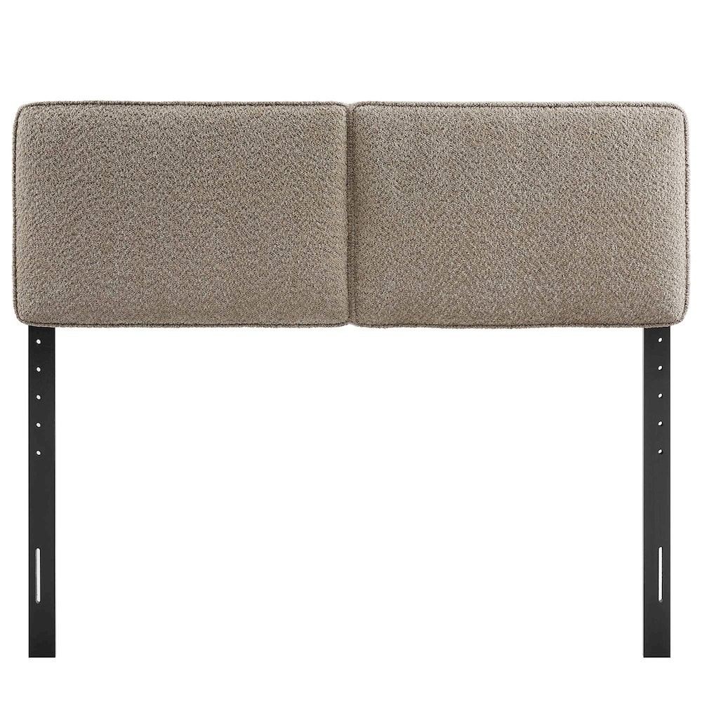 Lindee Boucle Fabric King Headboard