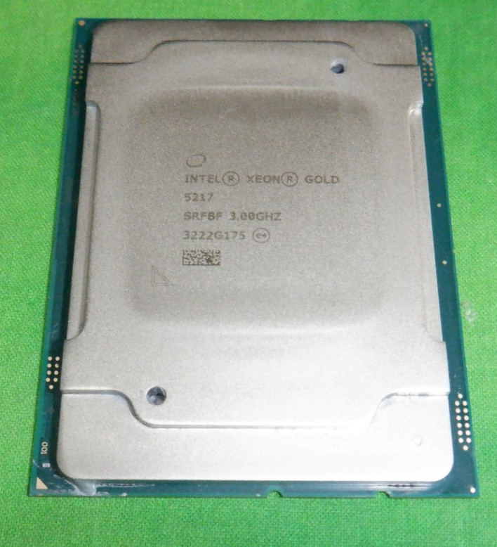 Intel Xeon Gold 5217 8-Core 3GHz SRFBF 3647 Server CPU Processor