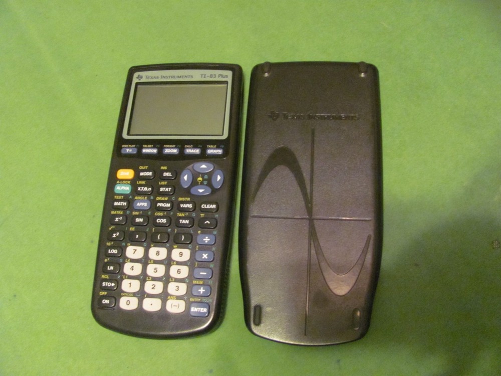 Texas Instruments TI-83 Plus Graphing Calculator - Tested Works