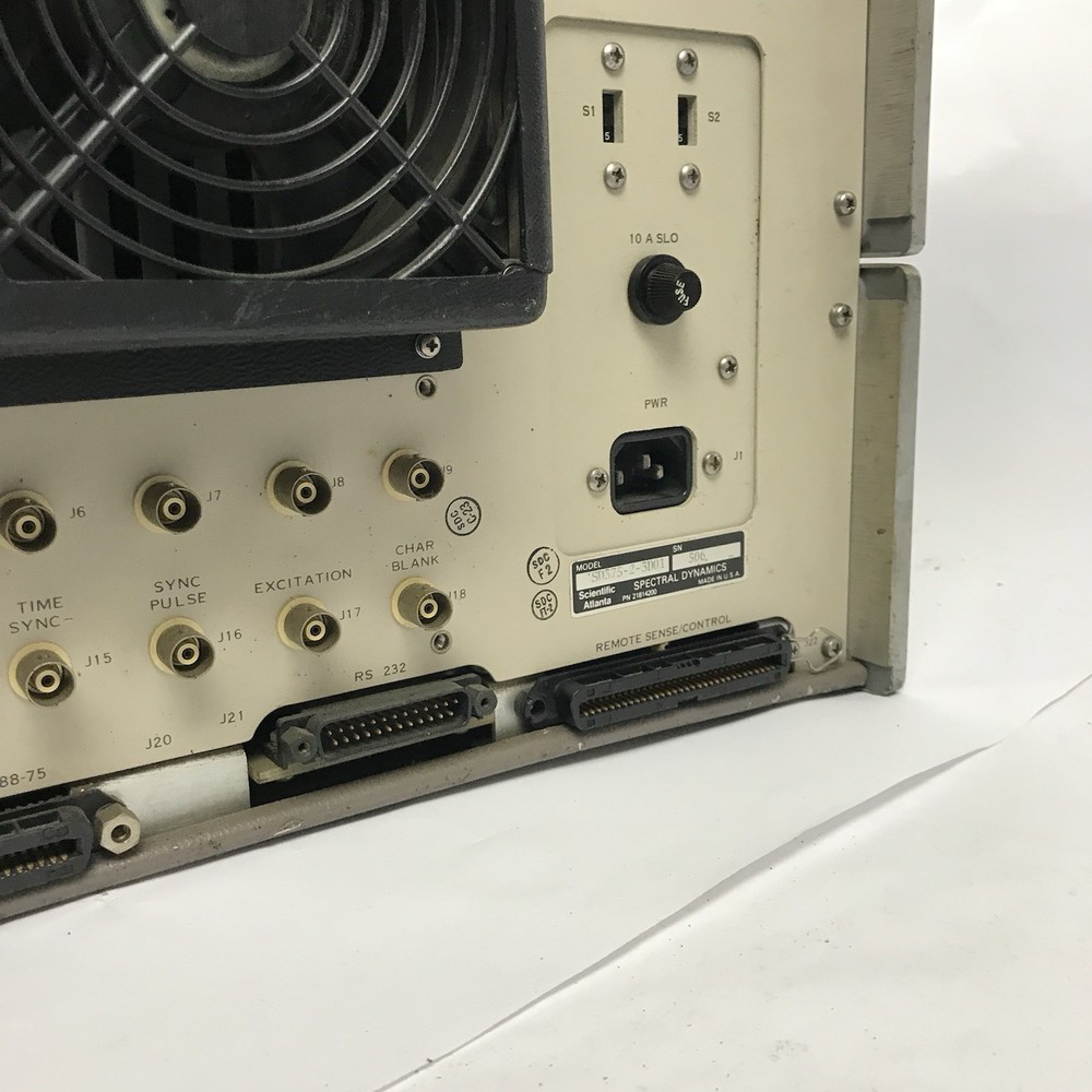 Scientific Atlanta SD375 Spectral Dynamics Analyzer II, Untested Powers On