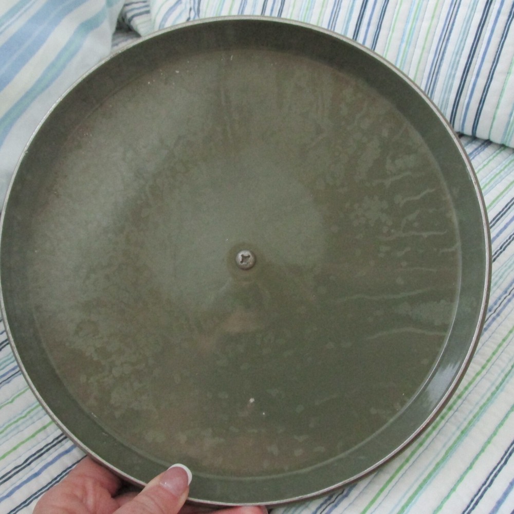 Vintage Regal Ware Aluminum 9-3/4" Replacement Lid Avocado