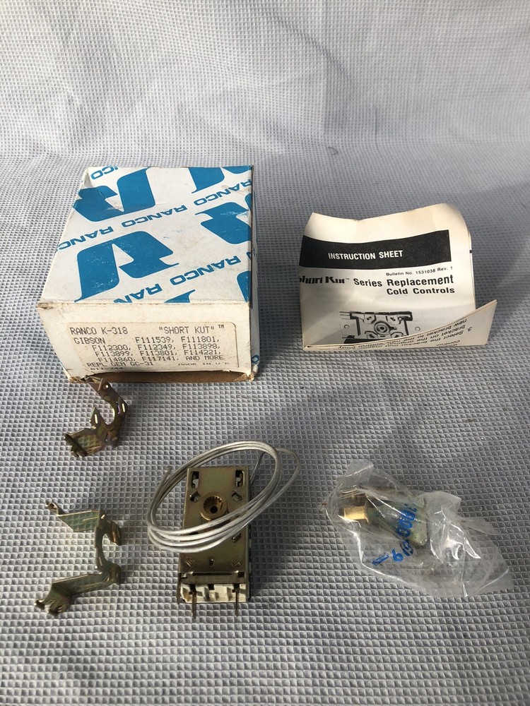 RANCO K-318 SHORT KUT REPLACEMENT COLD CONTROLS NOS