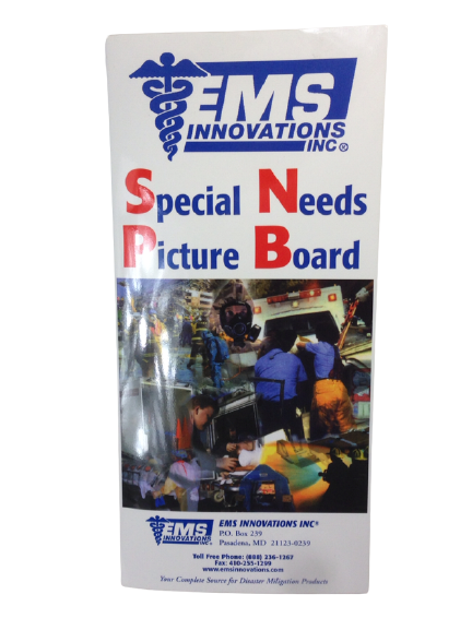 EMS INNOVATIONS SPECIAL NEEDS PICTURE BOARD