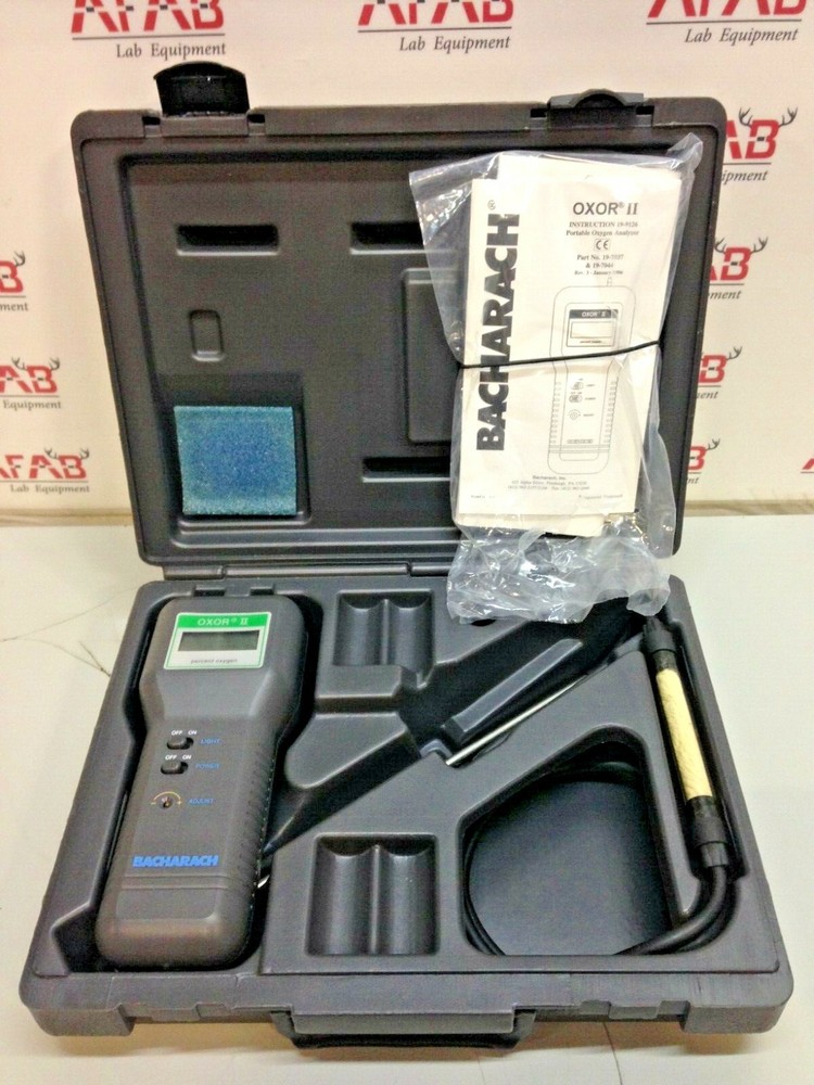 Bacharach 19-7050 Portable Oxygen Analyzer with Case