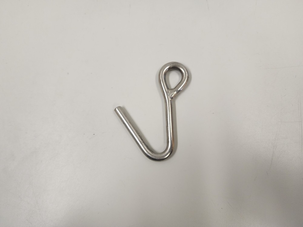 Stainless Steel 2-3/4"L Cunningham Hook