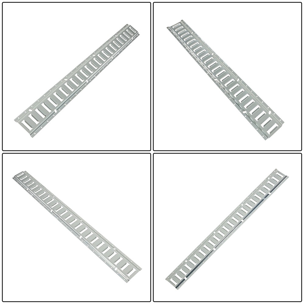 LABLT 10 Pcs Secure Cargo Heavy Load 4' E Track Tie Down Rail System For Truck