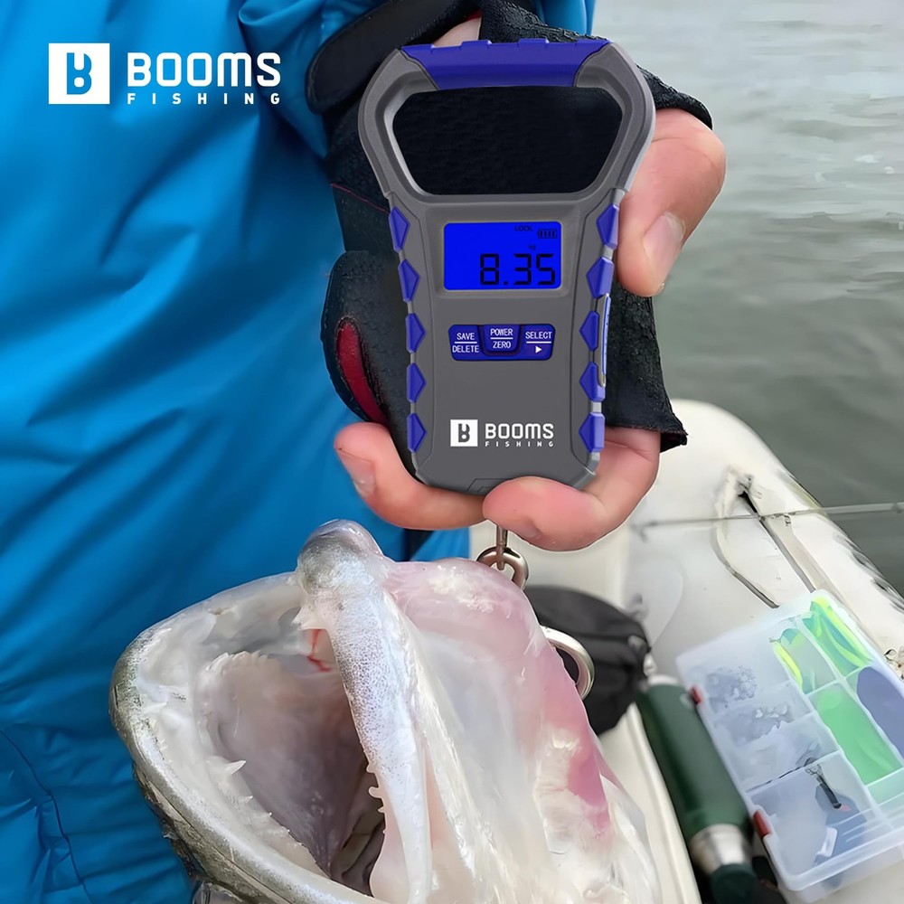 Digital Fish Scale: USB Charging Fish Weigher 65lb Capacity - Waterproof Lugg...