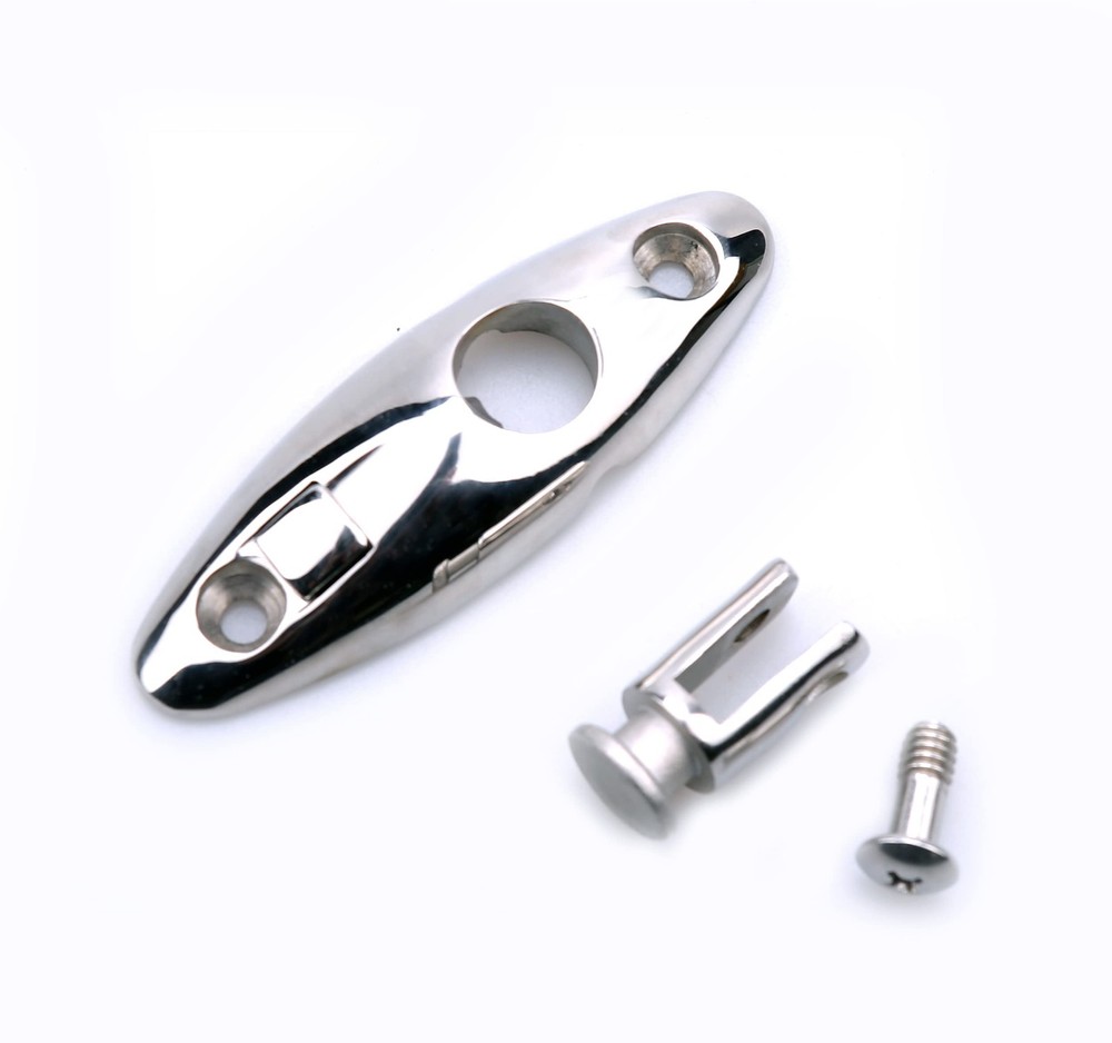 Mxeol Bimini Swivel Mount Quick Release Hinge Stainless average, Silver 2PCS