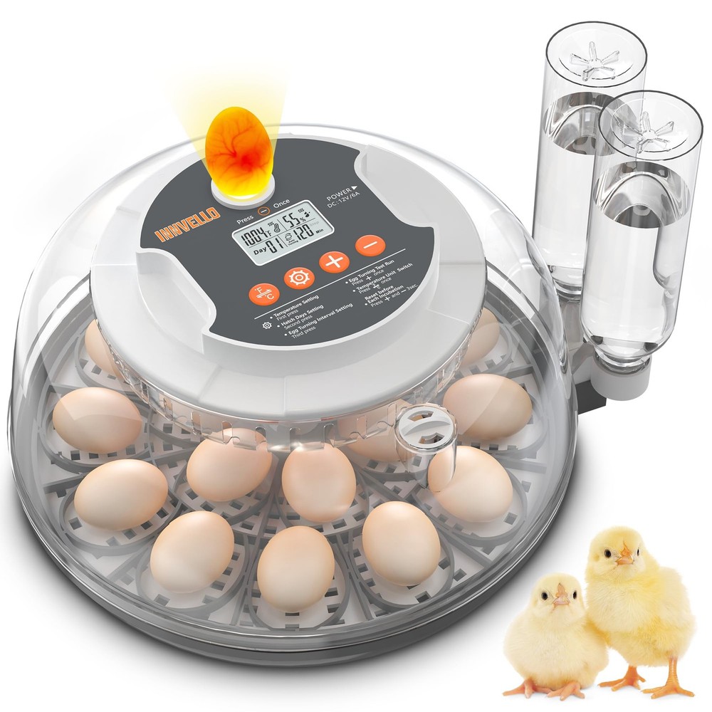 18 Egg Automatic Incubator for Hatching Eggs, Chicken 18