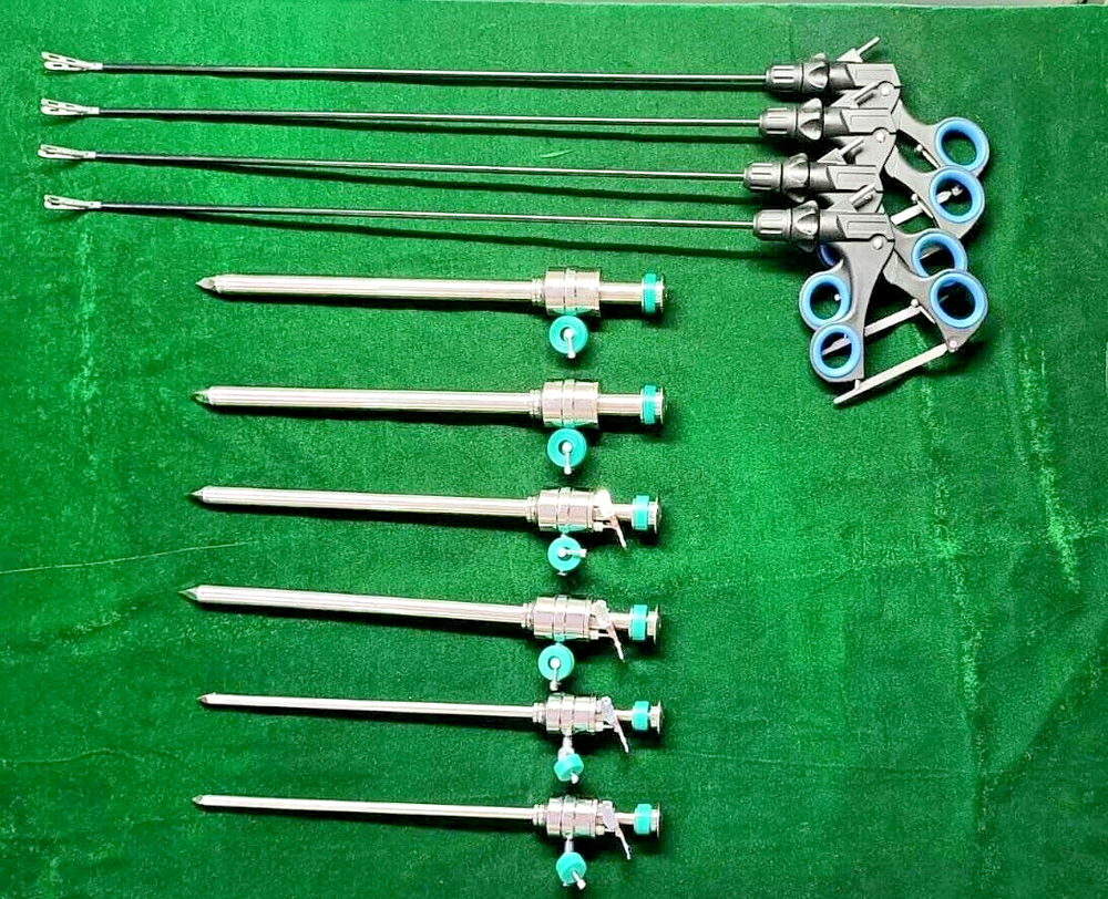 10pc Laparoscopic Bariatrik Surgery Set Stainless Steel Surgical Instruments