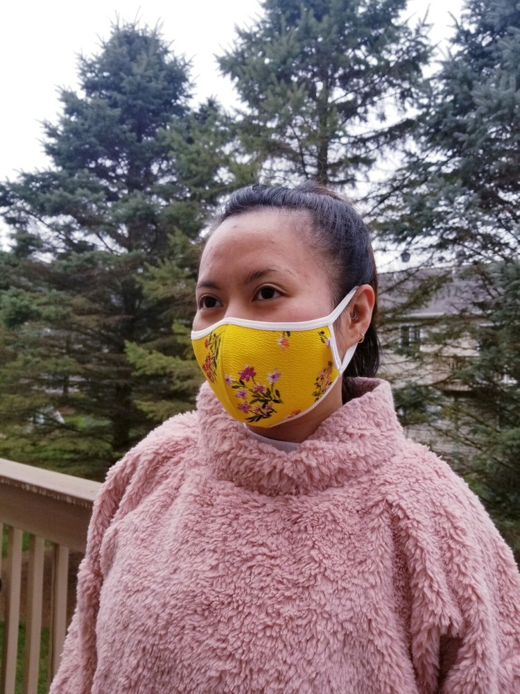 Antimicrobial Cloth Mask, Rewashable, Lightweight, Soft, Patterned, Colored- Buy