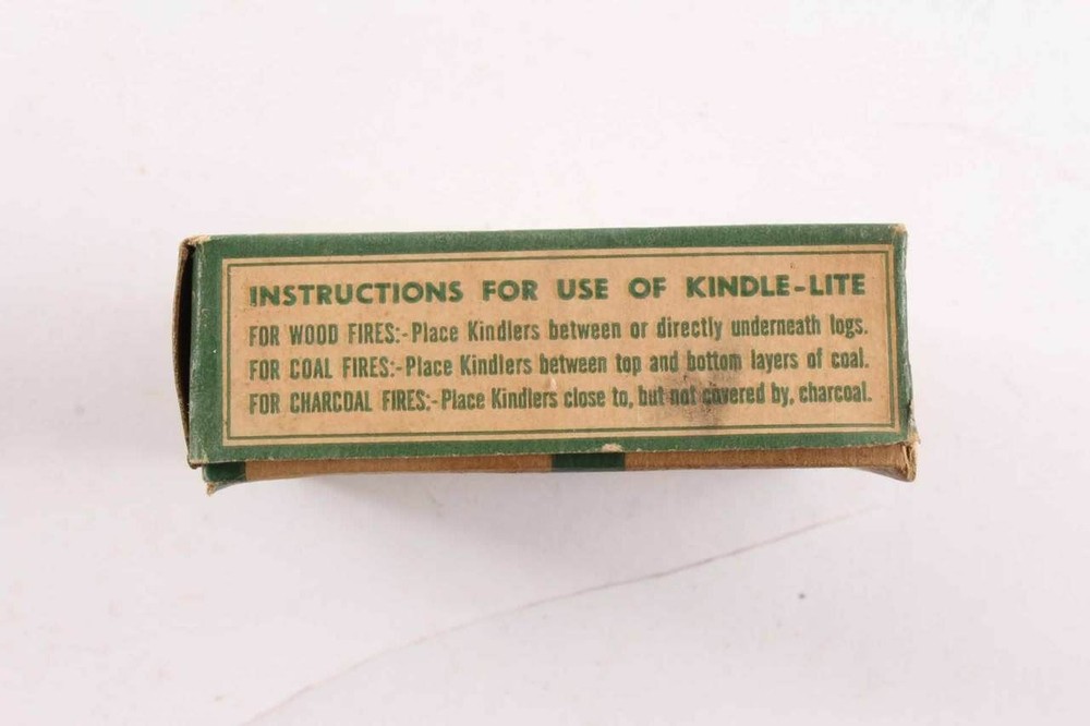 Kindle Lite Fire Lighter Starters In Graphics Box