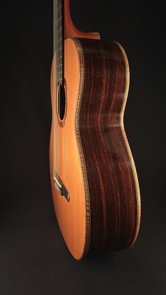 2017 Rick Micheletti "Baritone" nylon string guitar #1703