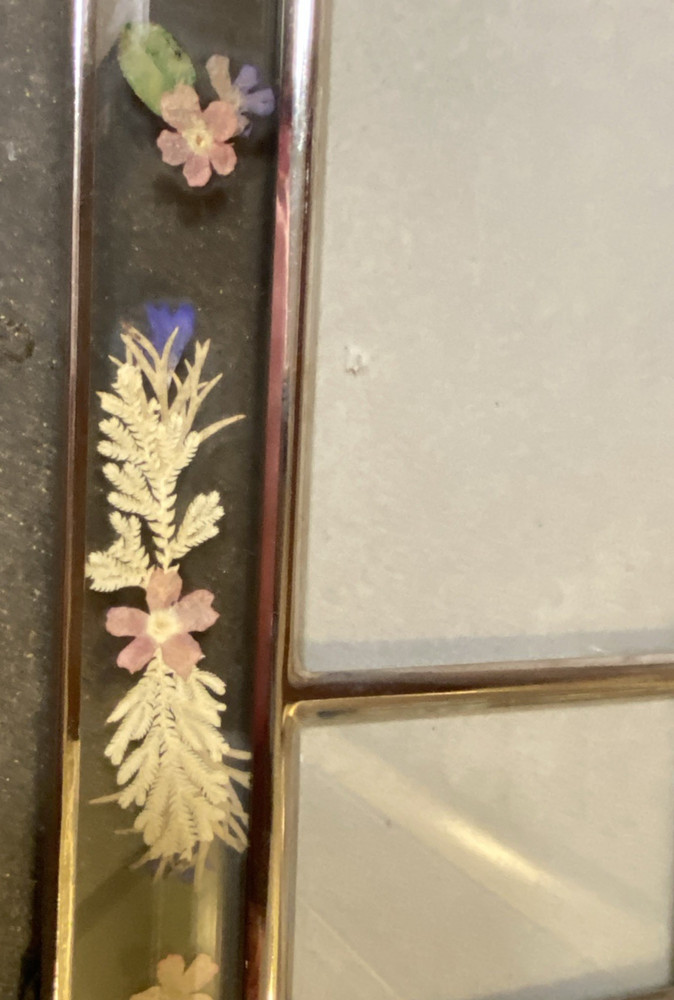 Pressed Flowers Glass Multi Size Picture Frame
