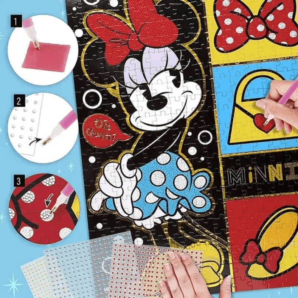 Disney Minnie Mouse Crystalize It! DIY Puzzle Design Kit