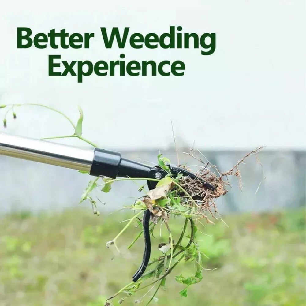 Stand Up Weed Tool Handle Claw Weeder Puller Garden Outdoor Root Remover Killer