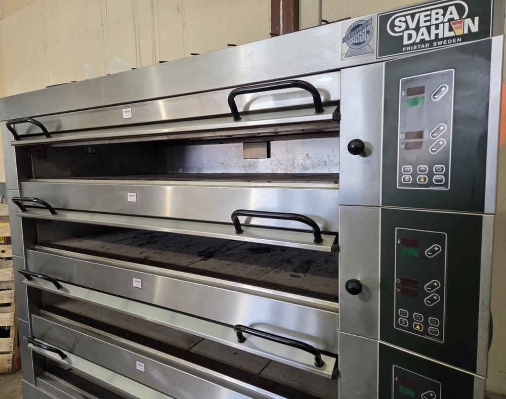 SVEBA DAHLEN DC-43 Modular Deck Oven 4 decks WITH STEAM INJECTION